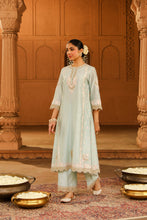 Load image into Gallery viewer, A-line palazzo suit with dupatta