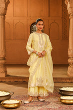 Load image into Gallery viewer, A-line palazzo suit with dupatta