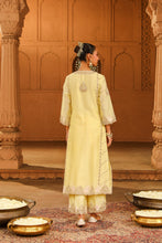 Load image into Gallery viewer, A-line palazzo suit with dupatta