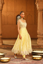 Load image into Gallery viewer, Long Anarkali with chooridaar and dupatta