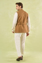 Load image into Gallery viewer, Brown Belted Jacket