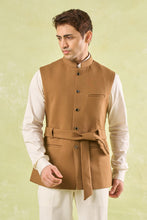 Load image into Gallery viewer, Brown Belted Jacket