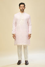Load image into Gallery viewer, Baby Pink Embroidered Kurta Set