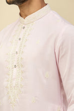 Load image into Gallery viewer, Baby Pink Embroidered Kurta Set