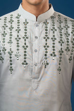 Load image into Gallery viewer, Green Ombre Kurta Set