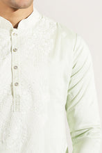 Load image into Gallery viewer, Pista Green Embroidered Kurta Set