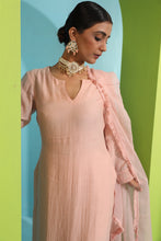 Load image into Gallery viewer, chanderi silk kurta set