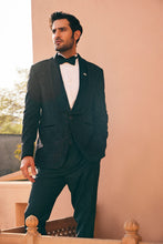 Load image into Gallery viewer, Black Aari Embroidery Tuxedo