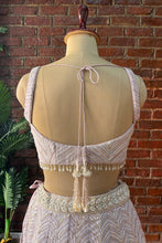 Load image into Gallery viewer, Multipanel and multicolour lehenga set