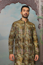 Load image into Gallery viewer, Botanical Paradise Embroidered Kurta Set