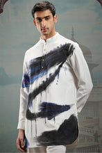 Load image into Gallery viewer, Hand-Painted Kurta with Dabka Embroidery