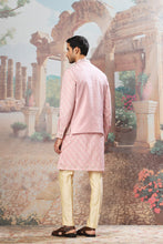 Load image into Gallery viewer, Gulnaz Raw Silk Embroidered Kurta Bundi Set