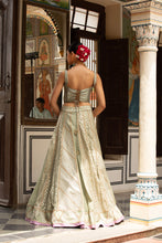 Load image into Gallery viewer, Green lehenga set