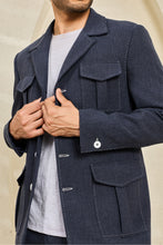 Load image into Gallery viewer, Midnight Blue Hunter Coat Set