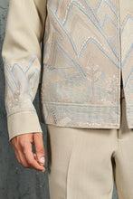Load image into Gallery viewer, Beige Mount-Ridge Shacket Set