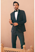 Load image into Gallery viewer, Black Aari Embroidery Tuxedo