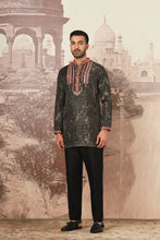 Load image into Gallery viewer, Forest Glimmer Mirror and Sequins Embroidered Kurta Set