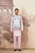 Load image into Gallery viewer, Floral Meadow Embroidered Kurta Bundi Set