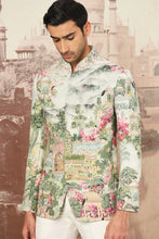 Load image into Gallery viewer, Mughal Oasis Embroidered Bandhgala Set