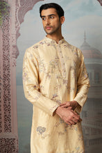Load image into Gallery viewer, Amber Grace Raw Silk Embroidered Kurta Set