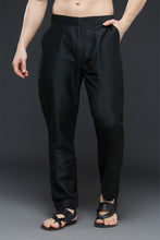 Load image into Gallery viewer, Black Sherwani Jacket Set