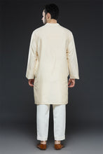 Load image into Gallery viewer, Ivory and Green Jacket Set