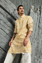Load image into Gallery viewer, Ivory Gulzar Kurta Set