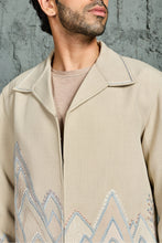 Load image into Gallery viewer, Beige Mount-Ridge Shacket Set