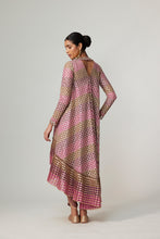 Load image into Gallery viewer, MUD MAUVE MULTICOLOR DHOTI KURTA WITH DUPATTA SET