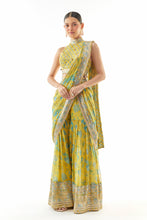 Load image into Gallery viewer, Pakhi Sharara Saree Set
