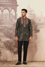 Load image into Gallery viewer, Forest Glimmer Mirror and Sequins Embroidered Kurta Set