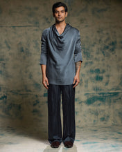 Load image into Gallery viewer, CHARCOAL BLUE COWL