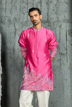 Load image into Gallery viewer, Pink Gulrang Ridge Kurta Set