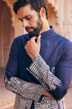 Load image into Gallery viewer, Abstract Design Embroidered Bundi Set