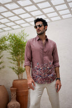 Load image into Gallery viewer, Cherry Multicolored Botanical Embroidery Shirt