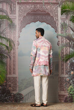 Load image into Gallery viewer, Floral Dream Printed Embroidered Kurta Bundi Set