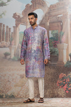 Load image into Gallery viewer, Rosewood Bloom Sequin Embroidered Kurta Set