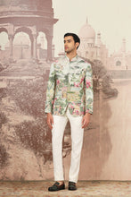 Load image into Gallery viewer, Mughal Oasis Embroidered Bandhgala Set