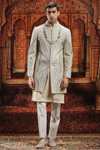 Load image into Gallery viewer, Pearl Sherwani with Dori Embroidery