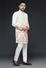 Load image into Gallery viewer, Ivory Sherwani Pant Set
