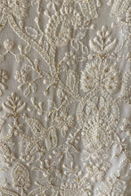Load image into Gallery viewer, Ivory Thread Work Sherwani Jacket Set