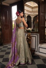Load image into Gallery viewer, Green lehenga set
