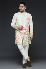 Load image into Gallery viewer, Ivory Sherwani Pant Set