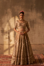 Load image into Gallery viewer, Ivory Raw Silk Double Dupatta Lehenga Set