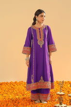 Load image into Gallery viewer, Maisha - Long A-line Kurta with Palazzo and Dupatta