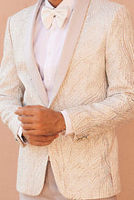 Load image into Gallery viewer, Pristine Whiteness Hand Embroidered Ceremonial Tuxedo