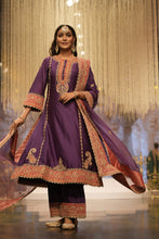 Load image into Gallery viewer, Maisha - Long A-line Kurta with Palazzo and Dupatta