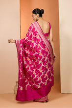 Load image into Gallery viewer, PINK SAREE SET