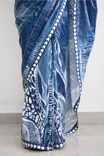 Load image into Gallery viewer, Swirl Sequence Saree