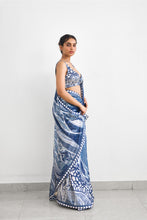 Load image into Gallery viewer, Swirl Sequence Saree
